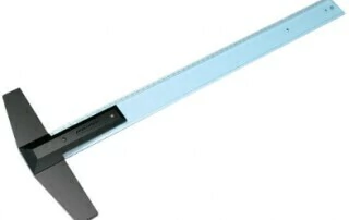 Regla tipo «t» de 50 cm y 60 cm