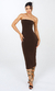 VESTIDO SKIN MARROM - comprar online
