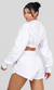 CASACO ELASTIC MOLETOM BRANCO TITÂNIO - loja online