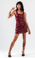 VESTIDO MODIGLIANI BORDÔ - loja online