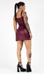 VESTIDO MODIGLIANI BORDÔ - loja online