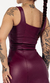 VESTIDO MODIGLIANI BORDÔ - loja online