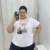 T-SHIRT COM APLICAÇÃO
