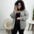 CARDIGAN EM TRICÔ