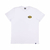 Camiseta Drop Dead Logo nas Costas Branco