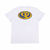 Camiseta Drop Dead Logo nas Costas Branco - comprar online