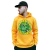 Moletom Creature Skateboard Fiend Join Hooded Amarelo