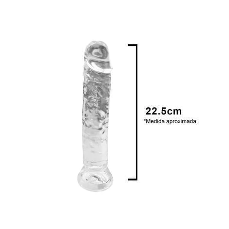 PRÓTESE SILICONTE COM VENTOSA 22,5X5 CM