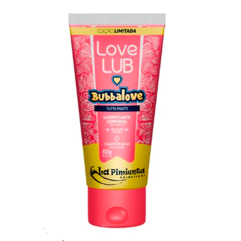 LUBRIFICANTE ÍNTIMO LOVE LUB BUBBALOVE TUTTI FRUTTI 60G