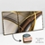Quadro Trio Abstrato Dourada e Preta - comprar online