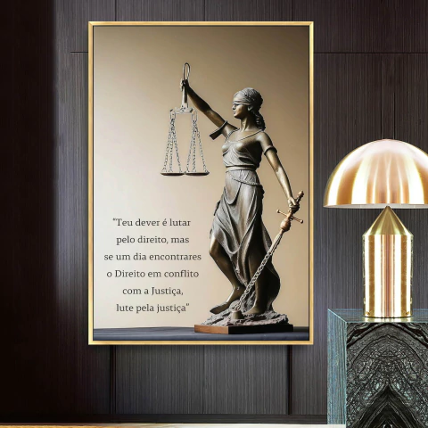 Quadro Em Nome da Lei - comprar online