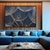Quadro Dente-de-Leão Fundo Azul - comprar online