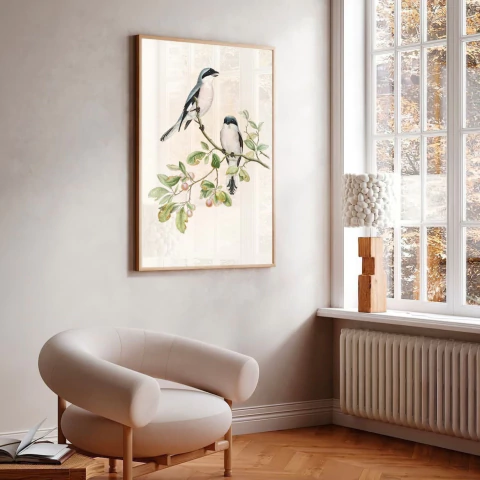 Quadro O Amor Mora Aqui - comprar online