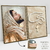 Quadro Dupla Jesus Cristo E O Terço - comprar online