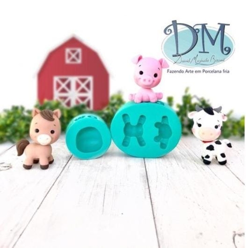 Molde Animais Cute Cute Deivid Machado