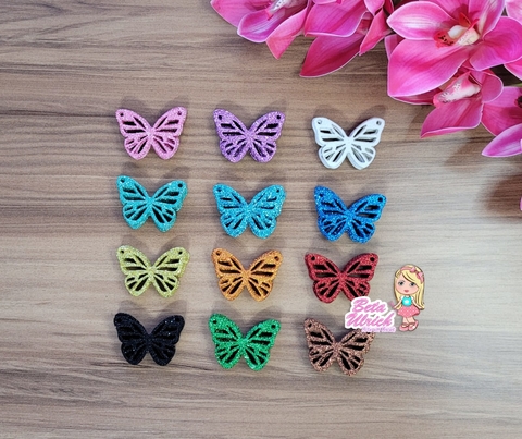 Aplique em EVA Borboleta Mel