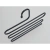 Percha Para 5 Pantalones Metal Reforzada - MATCOR