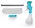 Limpia Vidrios 5 En 1 Jalador Spray Botella Jabón Ventanas - comprar online