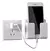 Soporte Organizador Control Remoto Carga Celular Pared Bifaz - comprar online