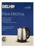 Pava Electrica Acero Inoxidable delhi Jarra 1.8l 220v Automática Color Plateada - comprar online