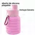 Botella Plegable Silicona Viaje 500 Ml Sport Running Colegio - comprar online