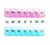 Pastillero Semanal Organizador Full Plástico Simple 7 Dias