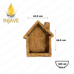 Cuenco de Madera Casita - comprar en línea