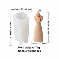 Molde silicon Angel Corazón en internet