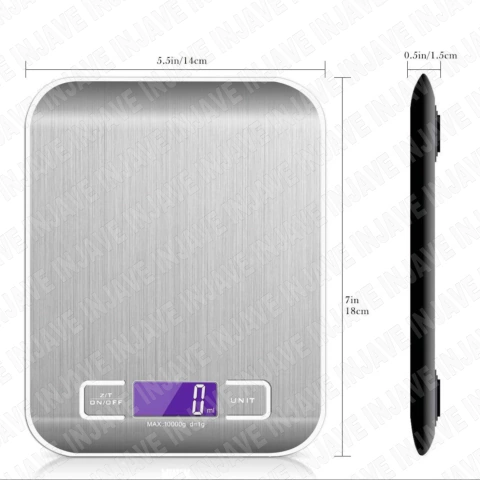 Bascula de Acero 10k