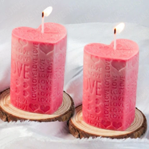 Molde de silicon Cirio Corazon - comprar en línea