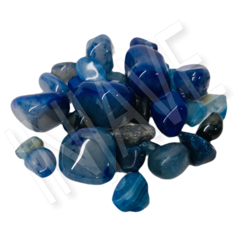 Cuarzo Agata Azul