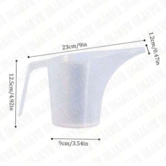 Taza Medidora de Plastico 1L PL