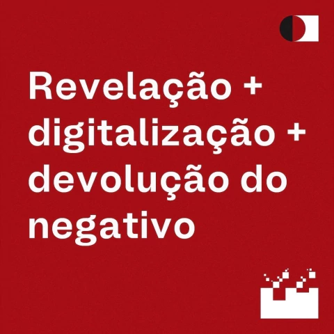 Revelação + digitalização + devolução do negativo - comprar online