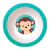 Pratinho Bowl Animal Fun - Macaco Buba - comprar online