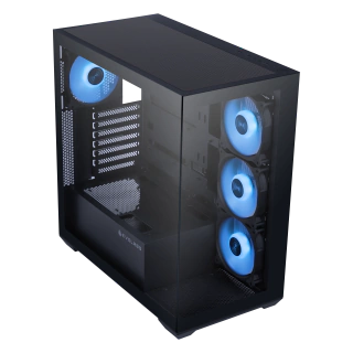 GABINETE EVOLABS PROGRESSION BLACK EVO 305AB C/F- NG - Vista 2