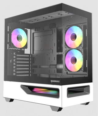 GABINETE GAMER RAIDMAX HURRIKAN H200 - Vista 1