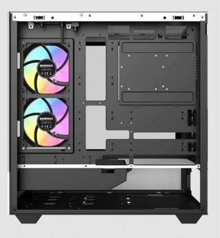 GABINETE GAMER RAIDMAX HURRIKAN H200 - Vista 2