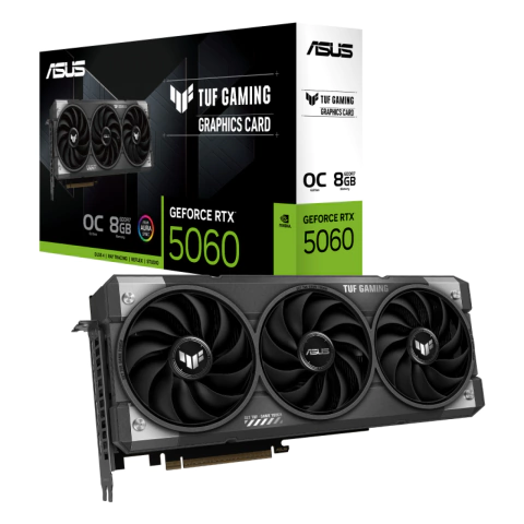 PLACA DE VIDEO ASUS TUF RTX 5060 O8G GAMING