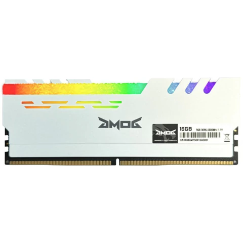 MEMORIA DDR5 GMOG RGB 16GB 5600MHZ WHITE RGB CRYSTAL -NG