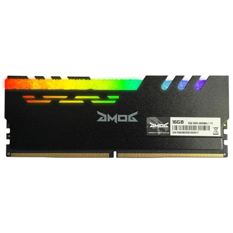 MEMORIA DDR5 GMOG RGB 16GB 5600MHZ BLACK RGB CRYSTAL -NG