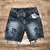 Bermuda jeans 100% Original n219 cinza