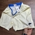 Bermuda Lacoste Premium Forrada (Off White e Azul marinho) n40 - comprar online