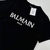 T Shirt Premium Balmain Paris 2024 Preta N175 na internet