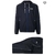 Imagem do Conjunto De Moletom Armani EA7 ziper e capuz azul marinho n4