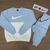 Conjunto Nike importado Careca azul n1