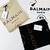 T Shirt Premium Balmain Paris 2024 N190 (Preta) - comprar online