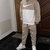 Conjunto Nike importado Careca Bege