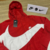 corta vento Nike impermeável Vermelha n2 na internet