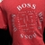 T Shirt Premium Boss N119 vermelha - comprar online