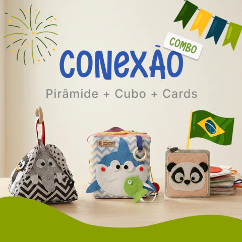 Combo Cubo + Pirâmide + Card
